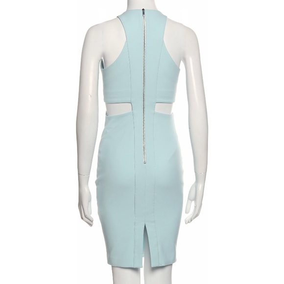 Elizabeth and James Cutout Sheath Dress Ice Blue - Picture 3 of 8